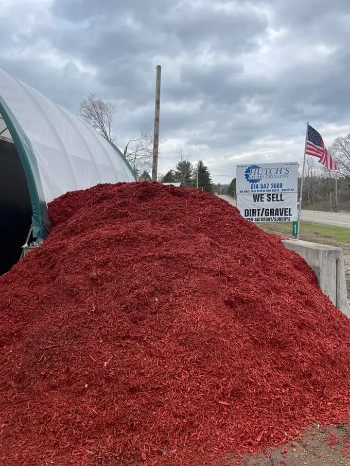 red mulch